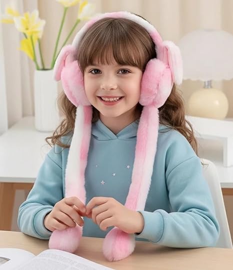 Cute Unicorn Jumping Ear Earmuffs