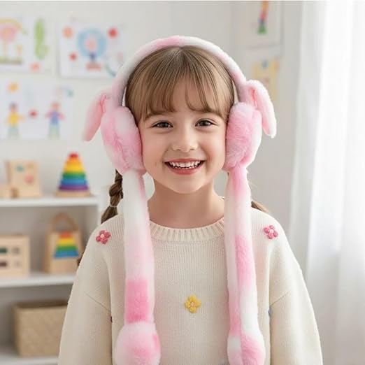 Cute Unicorn Jumping Ear Earmuffs