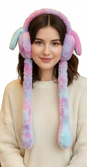 Cute Unicorn Jumping Ear Earmuffs